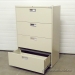 Hon Beige 4 Drawer Lateral File Cabinet, Locking